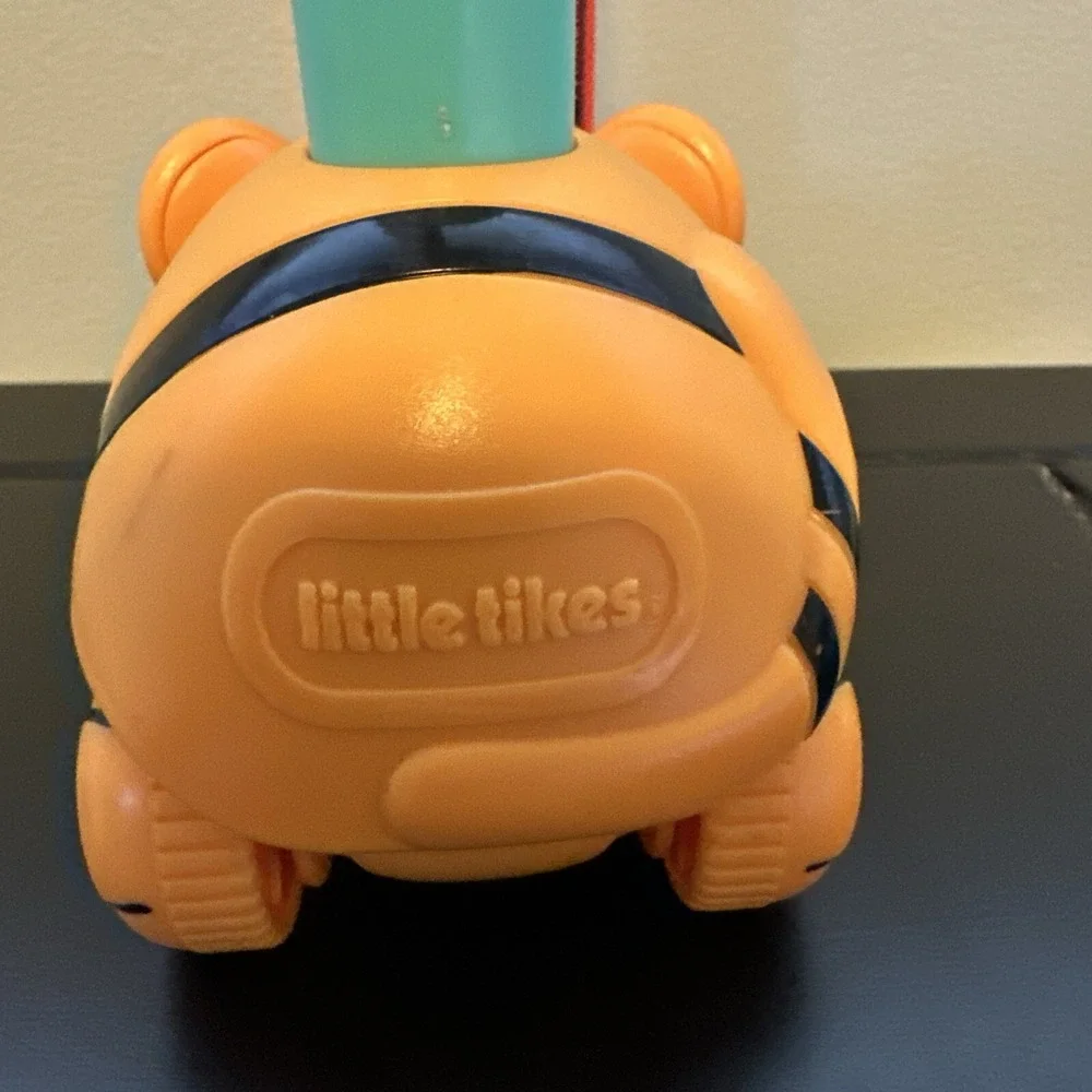 Little Tikes Baby Touch n Go Tiger Rolling‎ Push Button